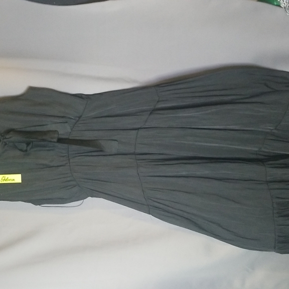 Sam Edelman black long dress sz. 14 - Picture 7 of 16